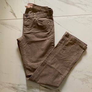 JCrew Matchstick Corduroy Jeans